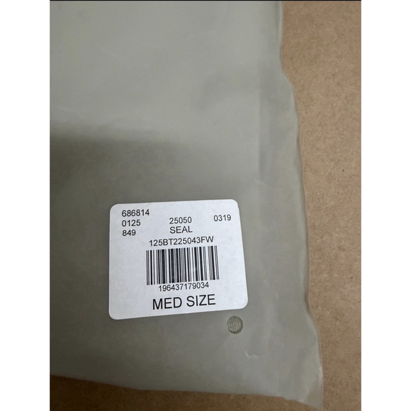 Fear of God ESSENTIALS Women's Seal 3/4 Sleeve T-Shirt Dress New - Picture 7 of 7